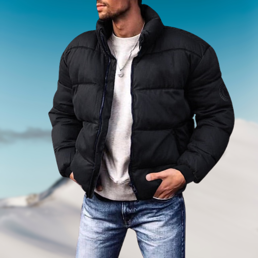 WW | Klassische Herren Winter Pufferjacke mit modernen Details
