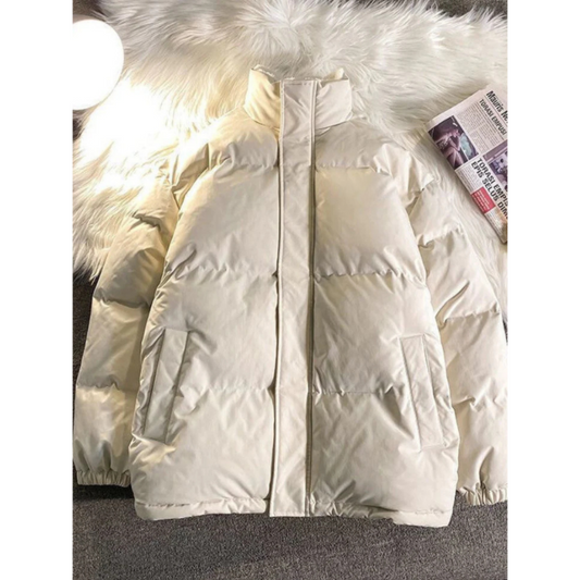 WW | Warme Stehkragen Pufferjacke für Herren Winterbekleidung
