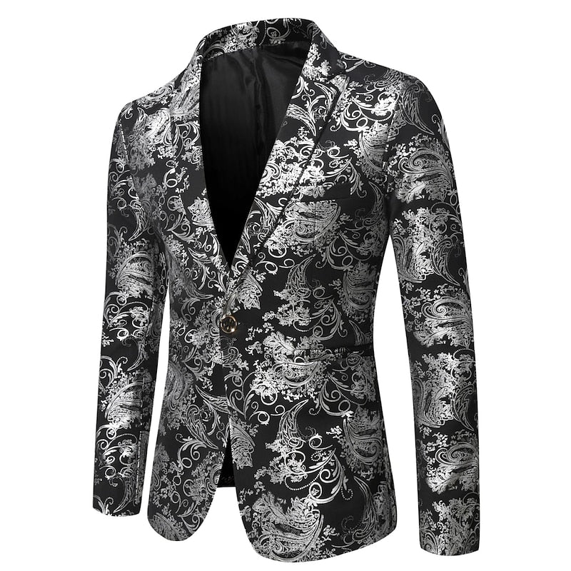 WW | Blazer Cocktail Jacke Floral Für Herren