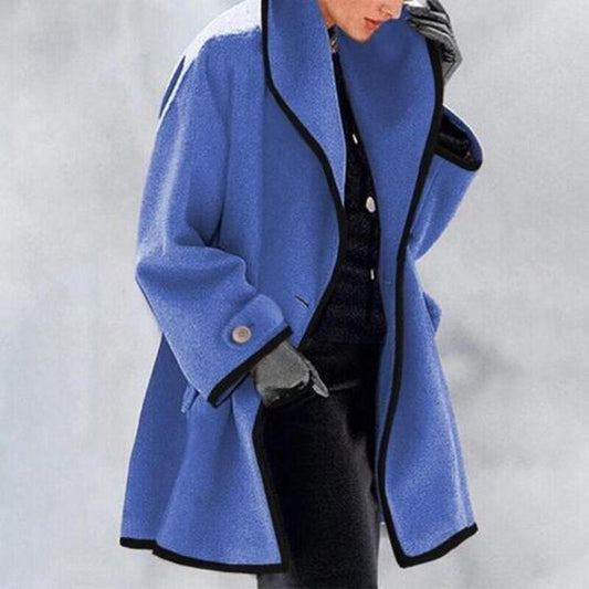 WW | Herren Isolierte Winterjacke mit Hohem Kragen und Reißverschlusstaschen