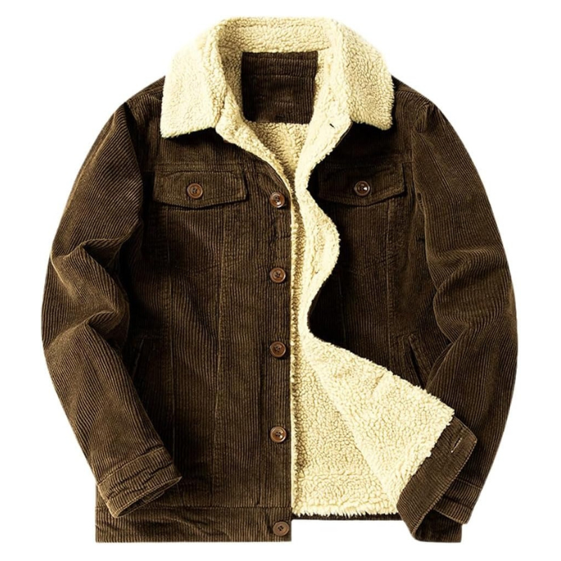 WW | Warme Cordjacke Für Herren