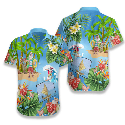WW | Merry Christmas Santa Claus 18 Hawaiian Shirt