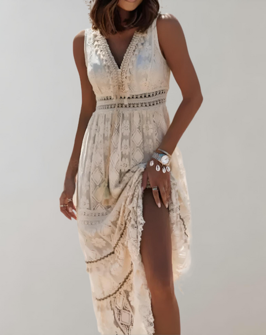 WW | Elegant Women's Summer Dress in Boho Style