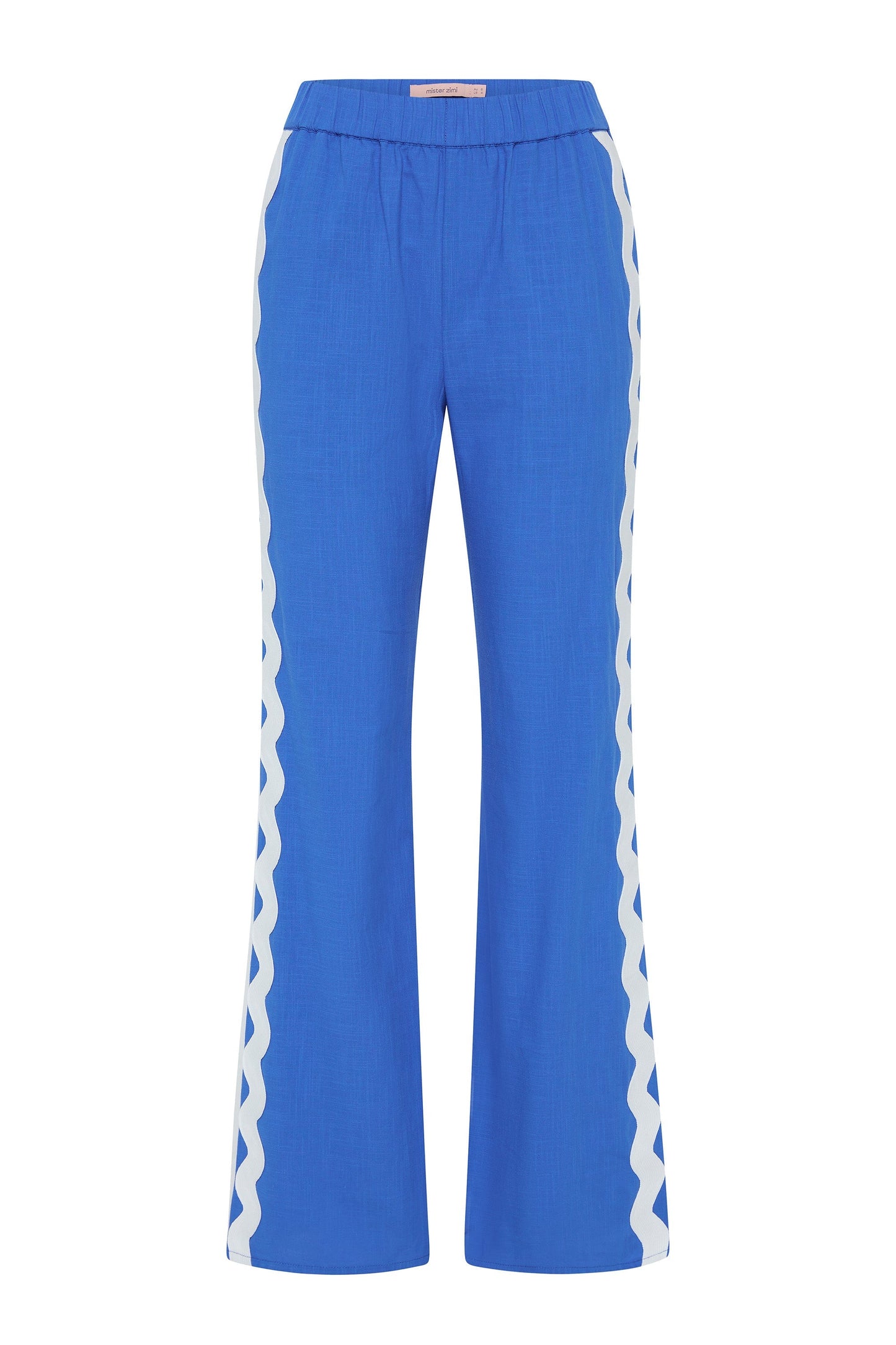 Tash - Embroidered Set with Raised Wave Patterns