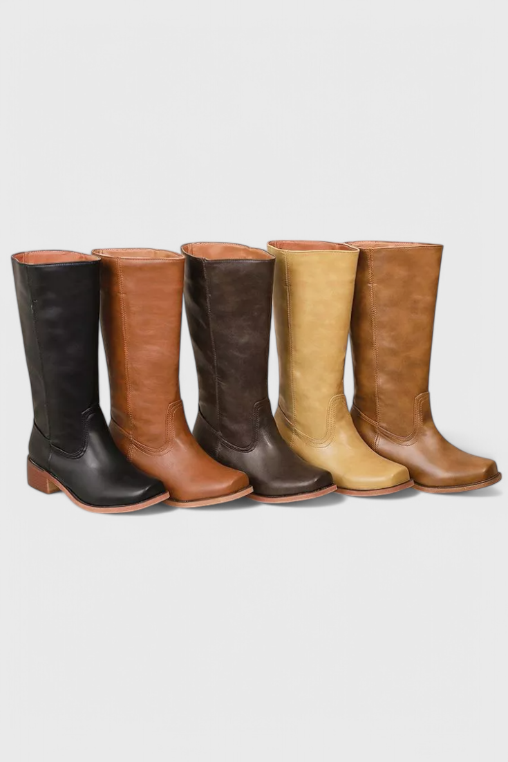 WW | Bequeme und stylische Knielange Stiefel für Damen im klassischen Stil