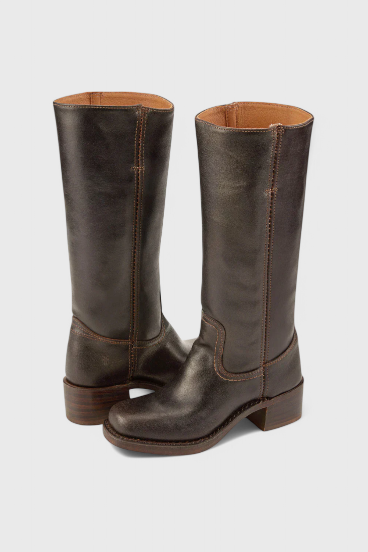 WW | Bequeme und stylische Knielange Stiefel für Damen im klassischen Stil