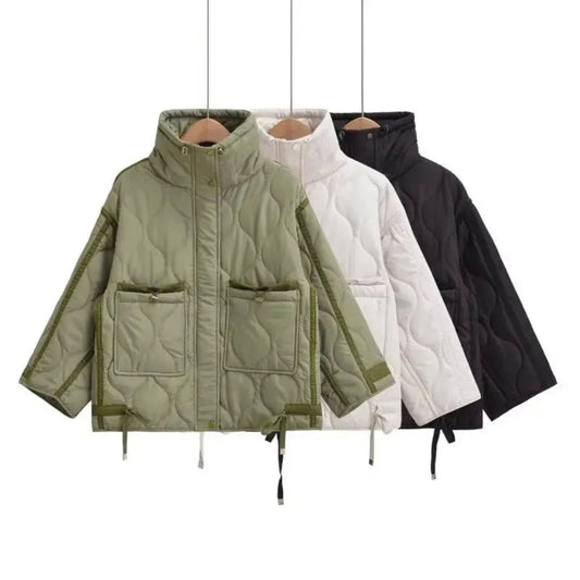 WW | Moderne Daunenjacke Damen mit Stehkragen