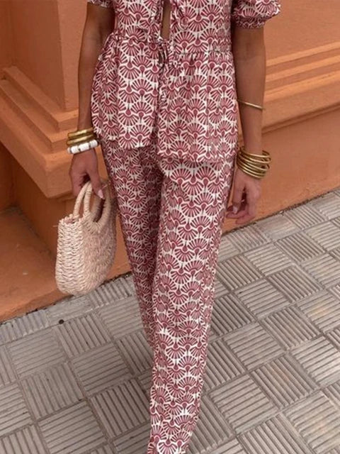 Modern two-piece women's set with a contemporary design