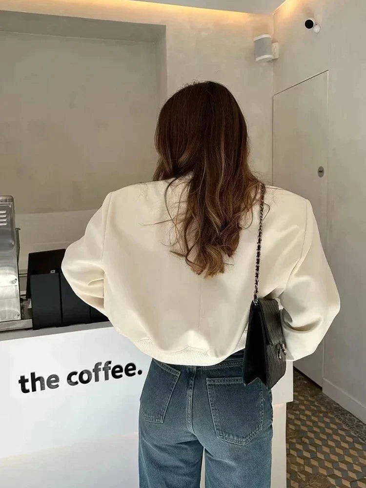 WW | Stylish transitional bomber jacket