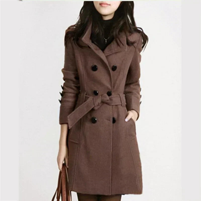 WW | Fashionable Coat with Belt