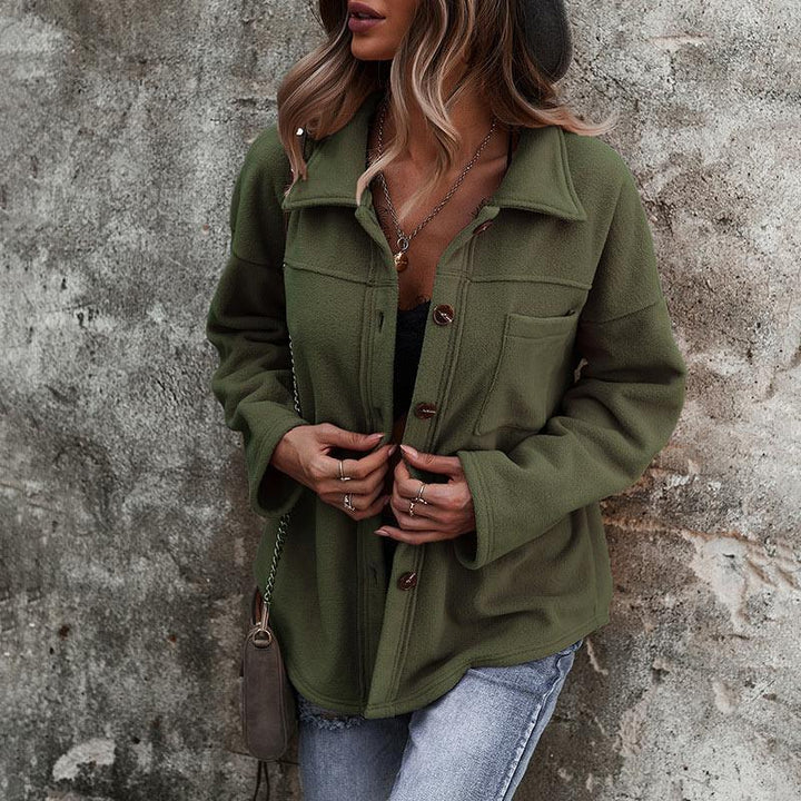WW | Stylish Plus Size Fleece Women's Jacket
