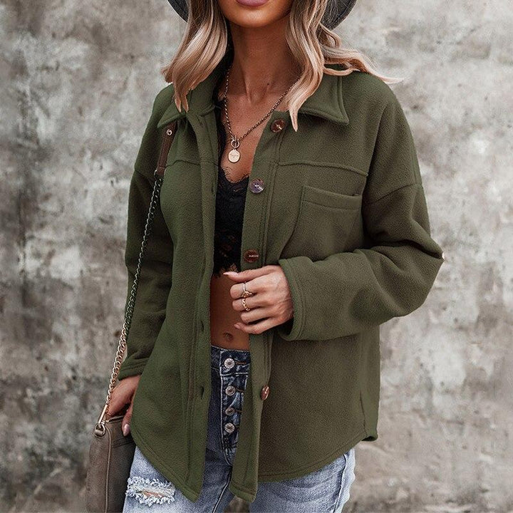 WW | Stylish Plus Size Fleece Women's Jacket