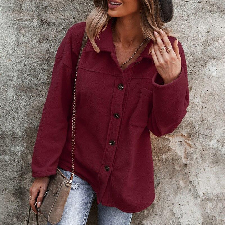 WW | Stylish Plus Size Fleece Women's Jacket