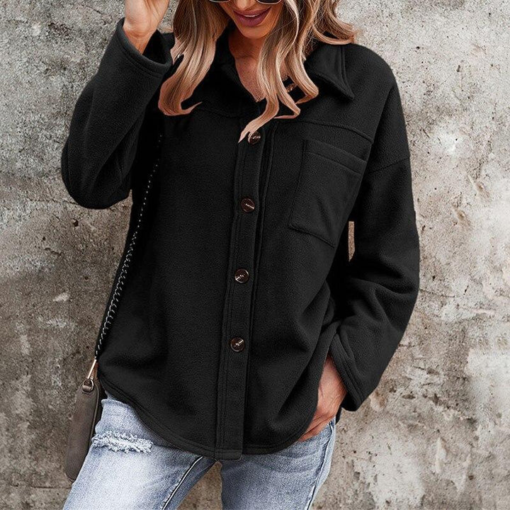 WW | Stylish Plus Size Fleece Women's Jacket