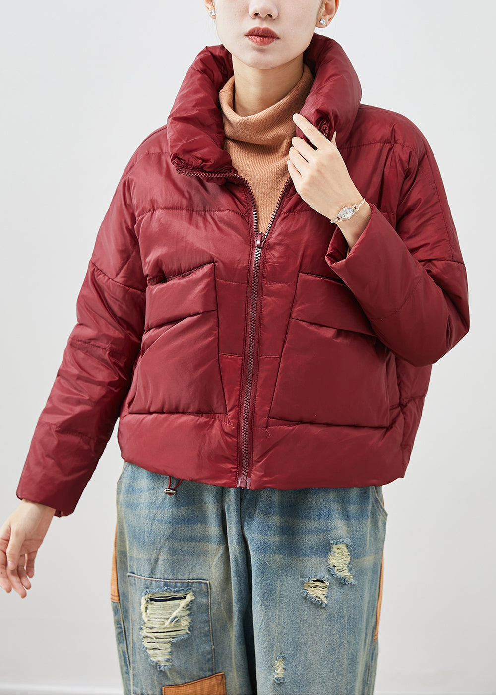 WW | Thick Duck Down Puffer Coats Plus Size Winter