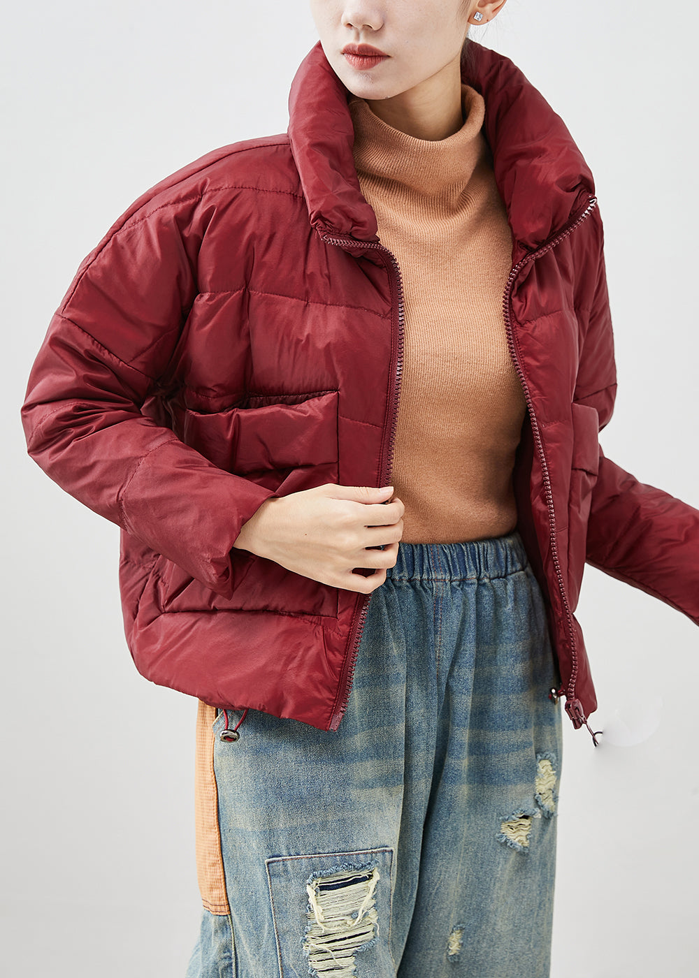 WW | Thick Duck Down Puffer Coats Plus Size Winter