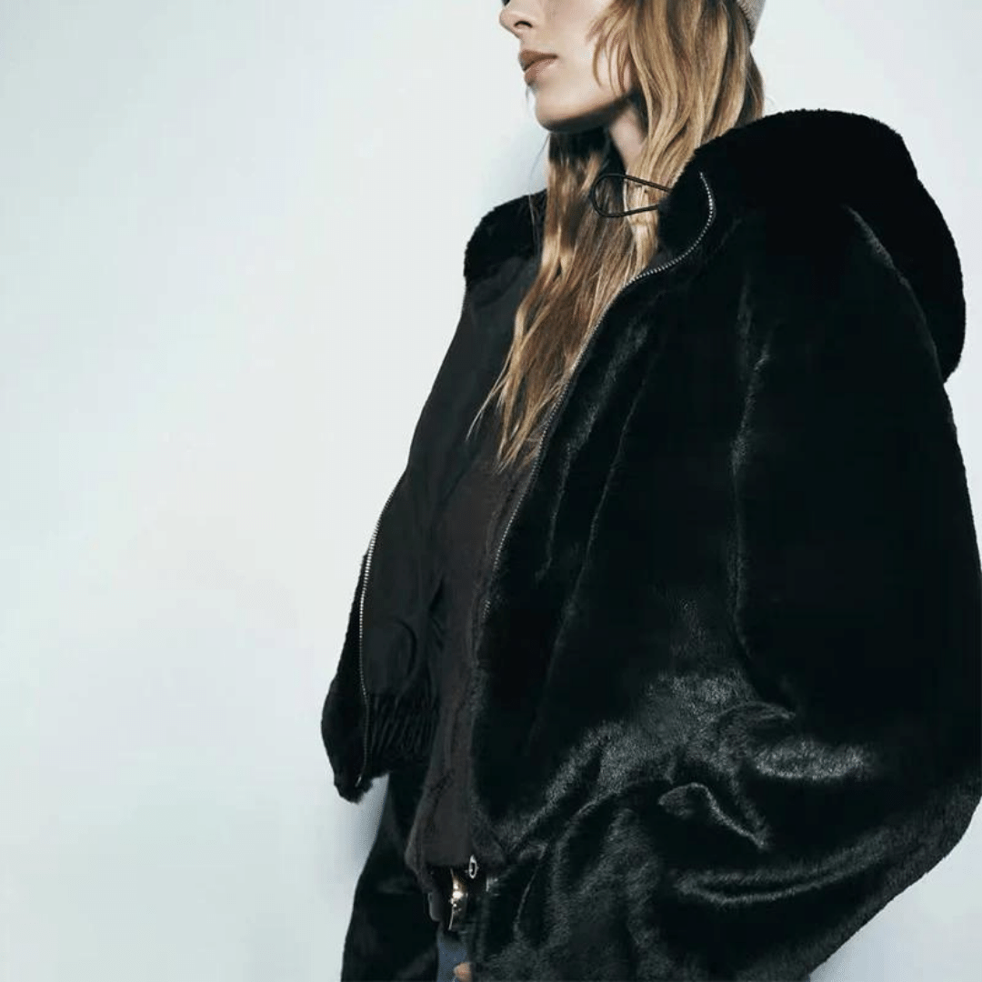 WW | Women's Elegant Faux Fur Winter Jacket