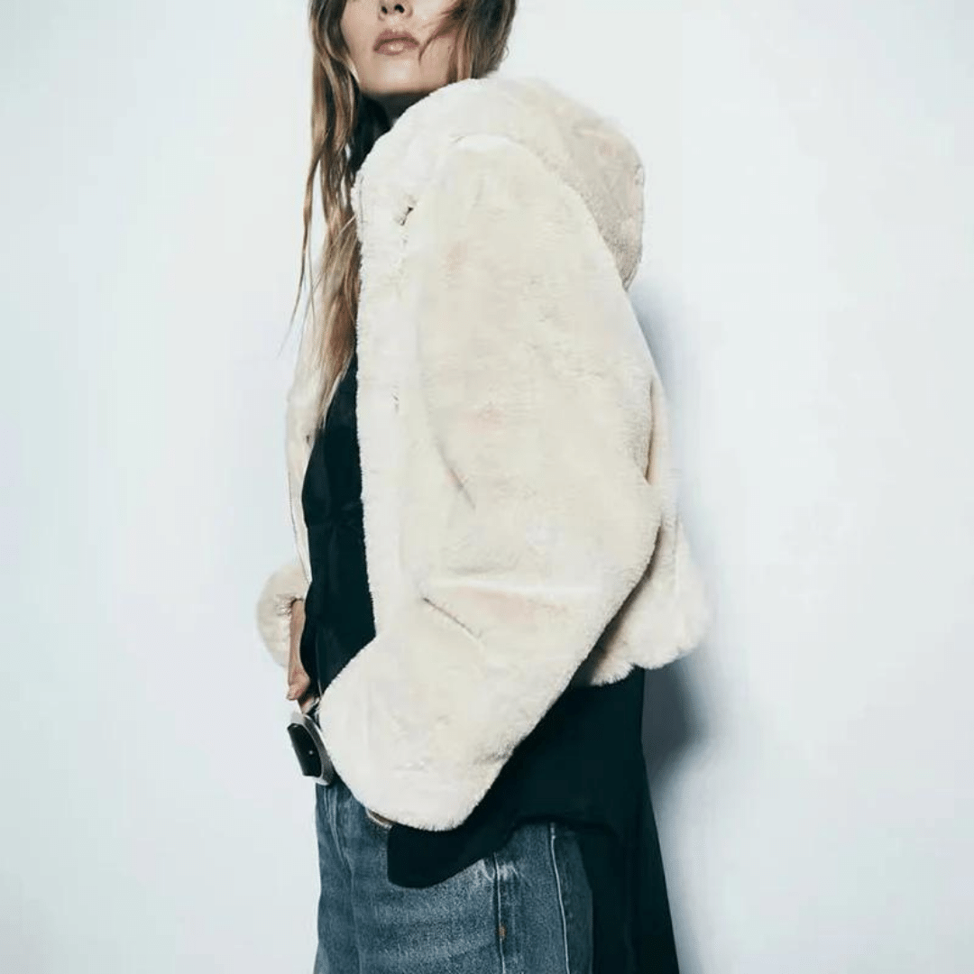 WW | Women's Elegant Faux Fur Winter Jacket