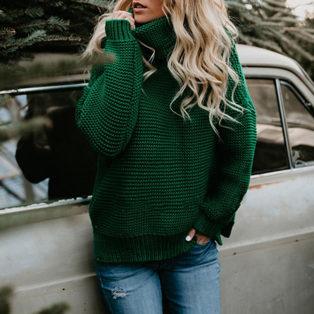 WW | Loose roll-neck sweater