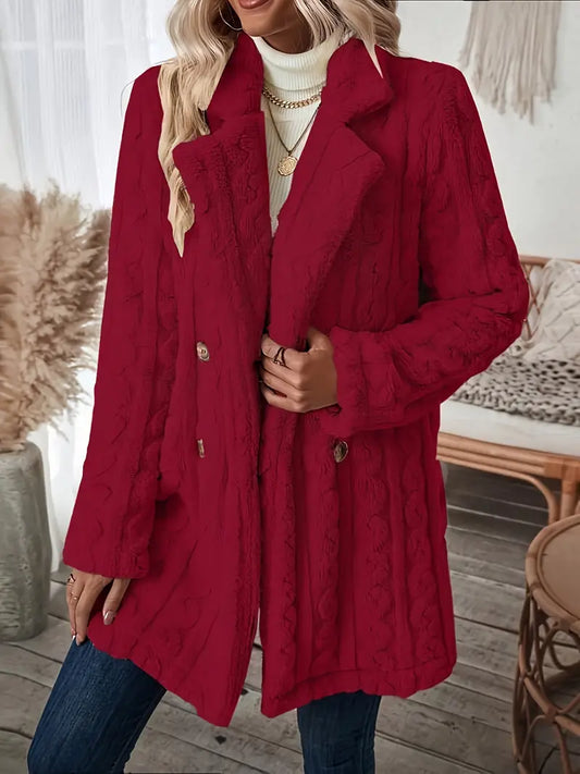 WW | Teddy Jacke mit Langen Ärmeln