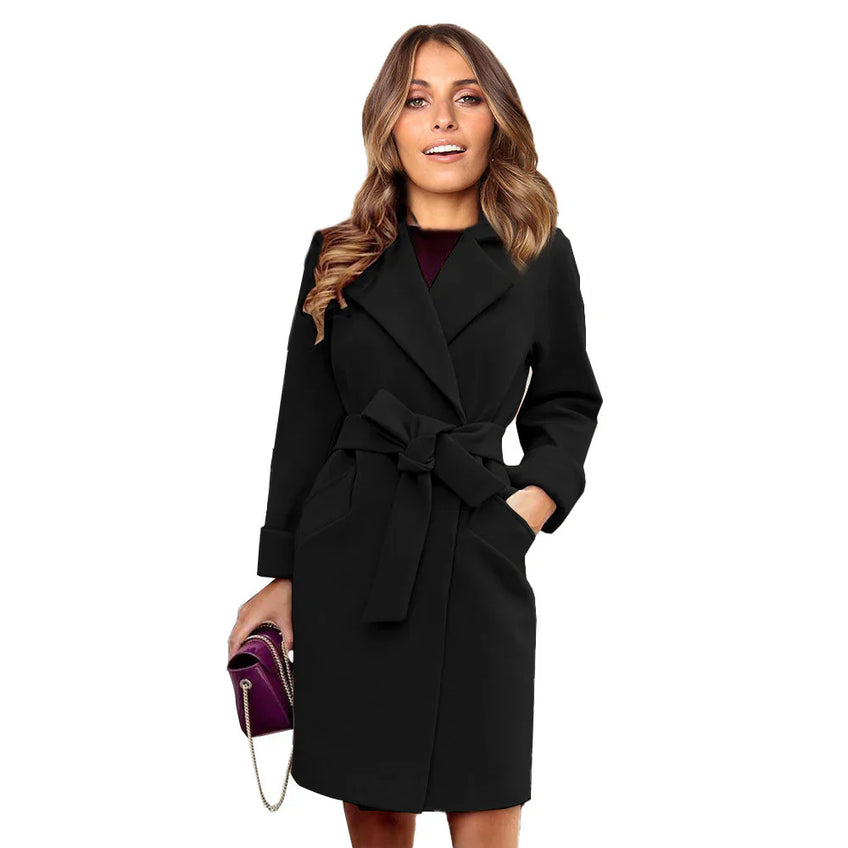 WW | Herbst-Winter-Trenchcoat Lange Jacke