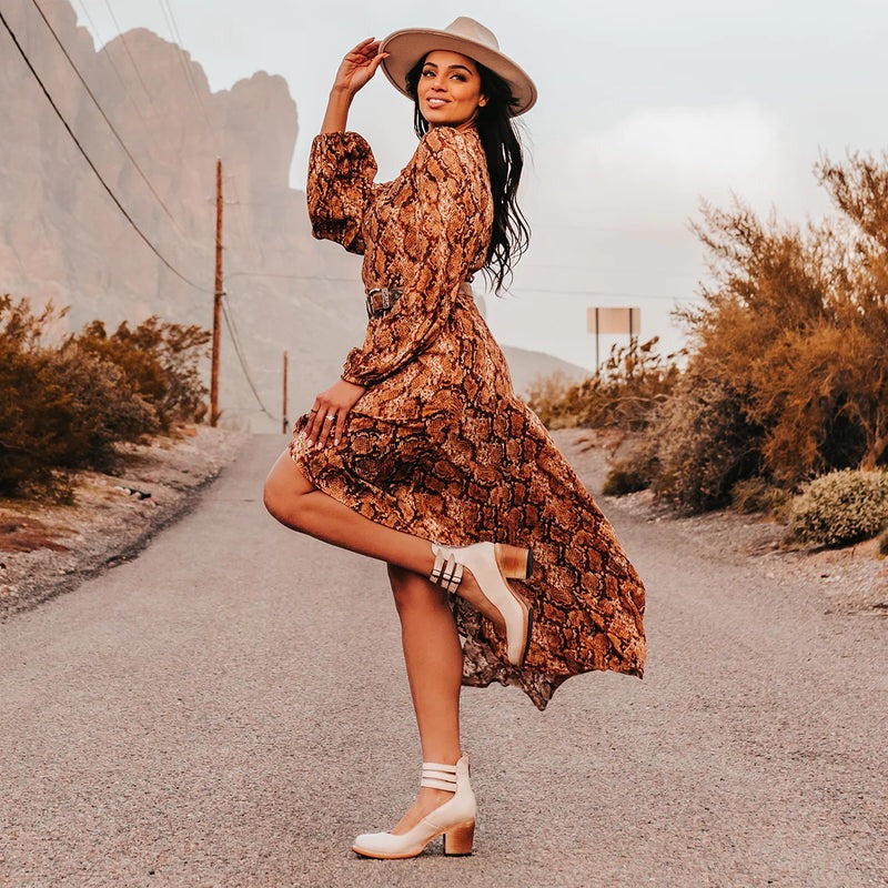 WW | Orthopädische Sandalen Mit Absatz Stil