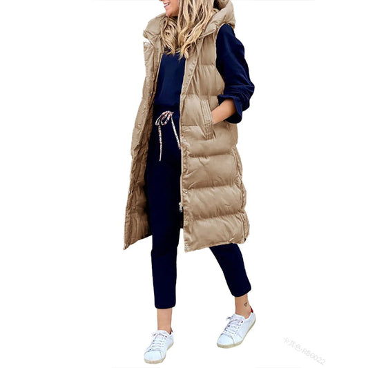 WW | Moderne ärmellose Winter Daunenjacke
