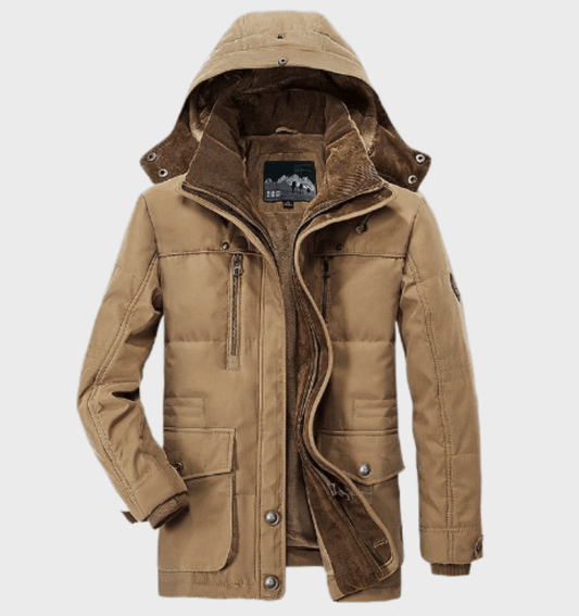 WW | Dicke Winterjacke Mit Kapuze Für Herren