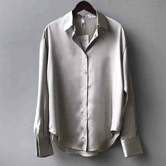 WW | Casual Satin Blouse