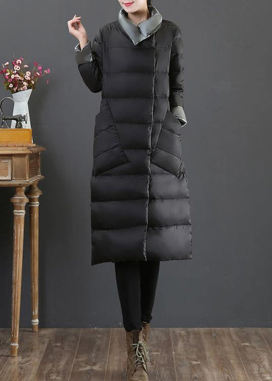 WW | Kleidung Winterjacke Mäntel silber grau Stehkragen Taschen Daunenjacke Damen