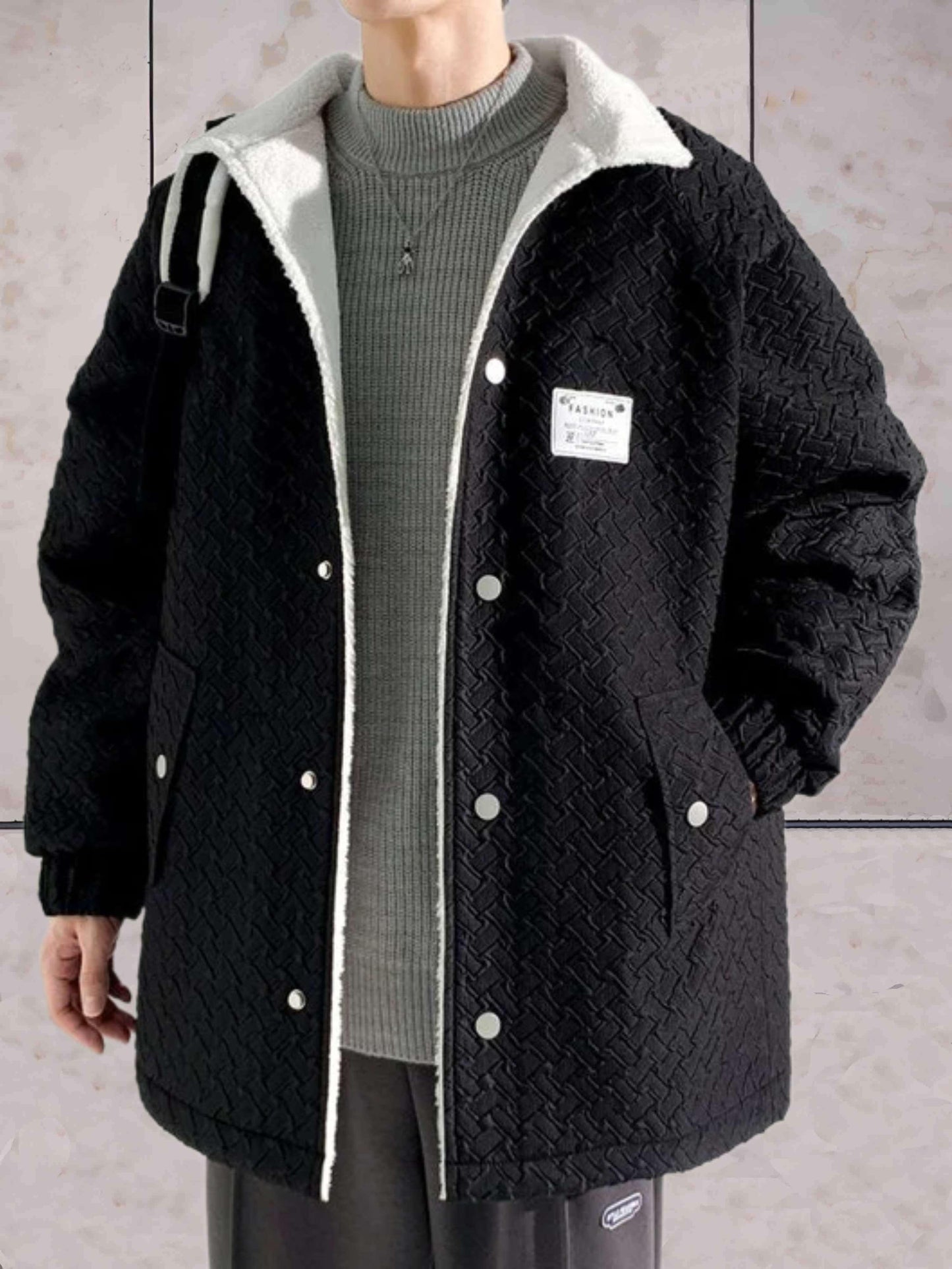 WW | Thick and Warm Quilted Fleece Jacket