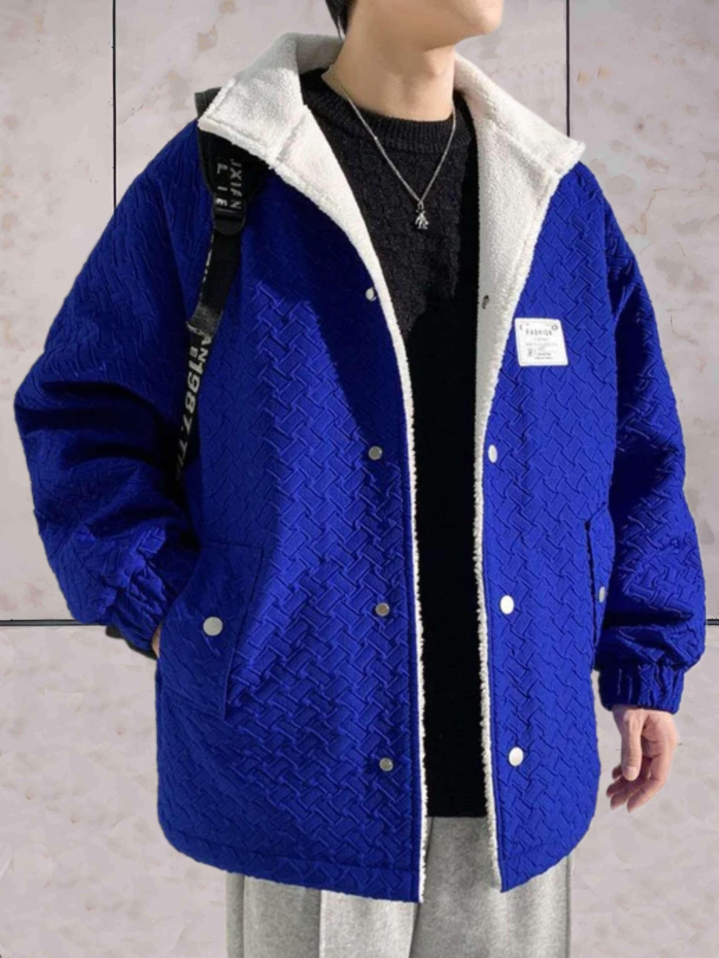 WW | Thick and Warm Quilted Fleece Jacket