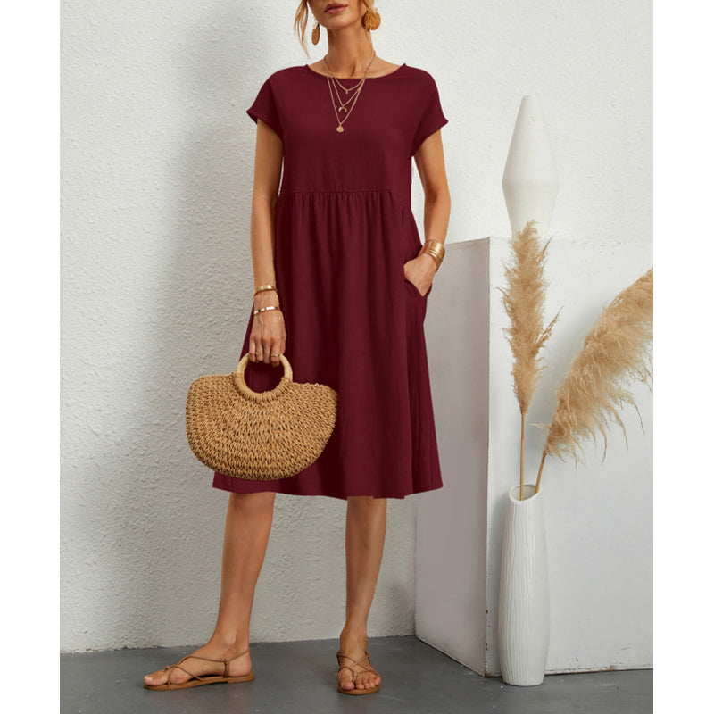 WW | Kleid Lässiges lockeres Sommerkleid für jede Gelegenheit