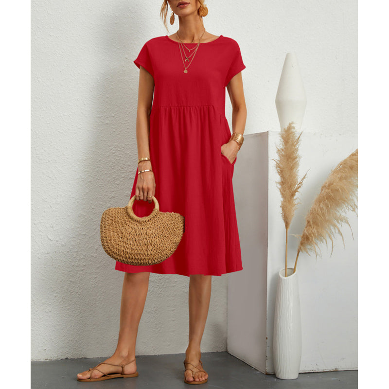 WW | Kleid Lässiges lockeres Sommerkleid für jede Gelegenheit