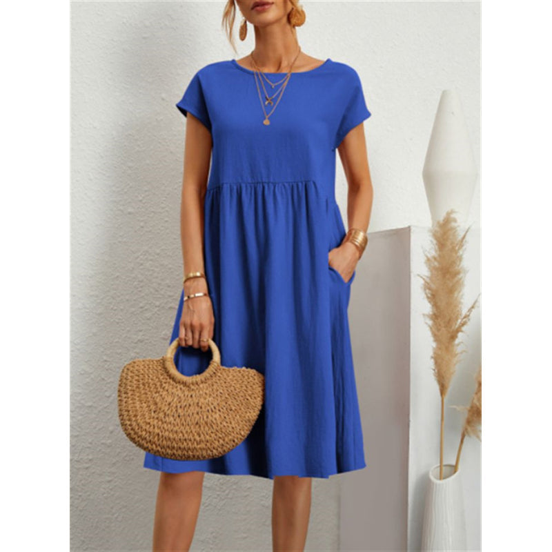 WW | Kleid Lässiges lockeres Sommerkleid für jede Gelegenheit