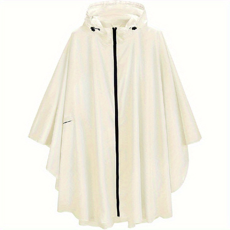WW | Waterproof rain jacket with zipper and pocket for everyday use and adventures