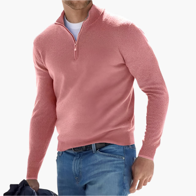 WW | Strickpullover mit Reißverschluss - Eleganter Freizeit- und Business-Look