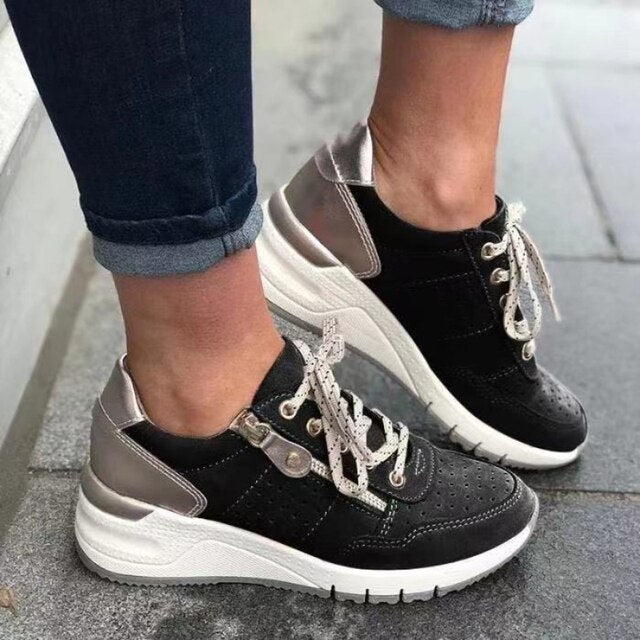 WW | Orthopädische Turnschuhe mit Keilabsat