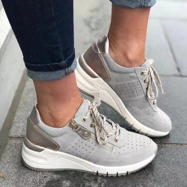 WW | Orthopädische Turnschuhe mit Keilabsat