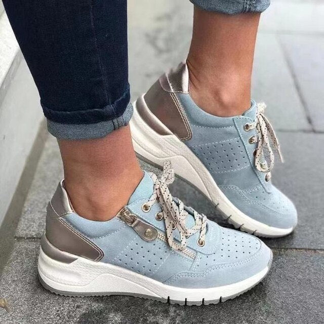 WW | Orthopädische Turnschuhe mit Keilabsat