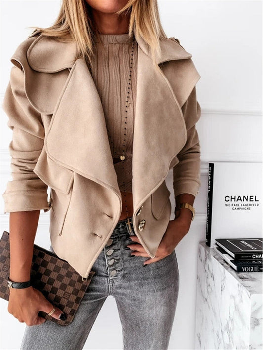 WW | Jacket Stilvolle Wildlederjacke Ist Ein Must Have für Diesen Frühling