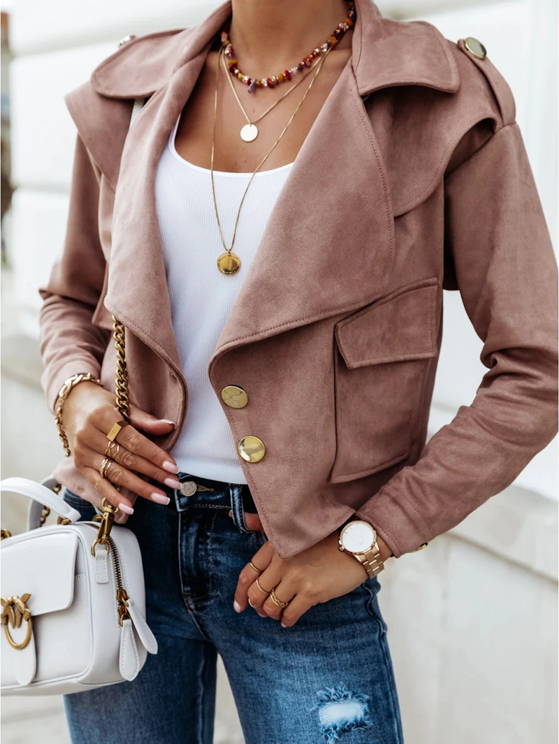 WW | Jacket Stilvolle Wildlederjacke Ist Ein Must Have für Diesen Frühling
