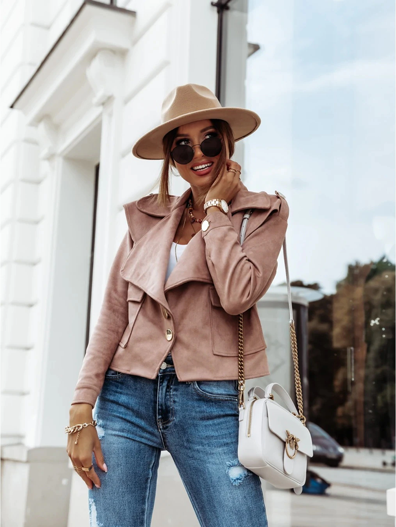 WW | Jacket Stilvolle Wildlederjacke Ist Ein Must Have für Diesen Frühling