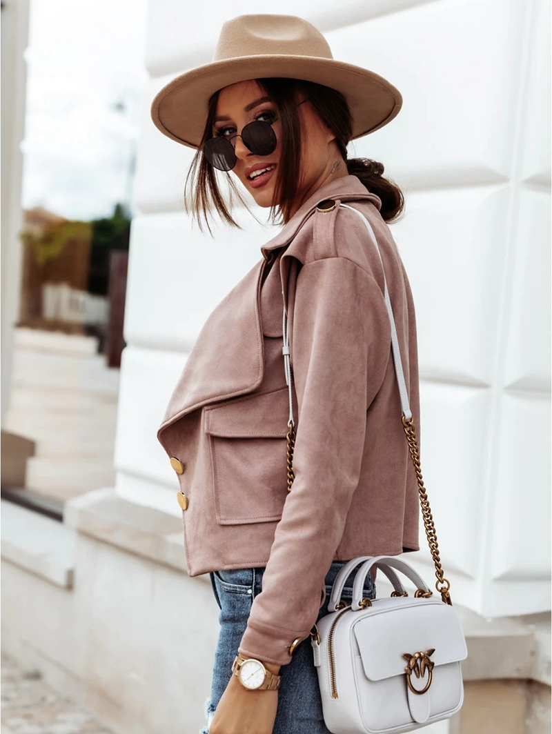 WW | Jacket Stilvolle Wildlederjacke Ist Ein Must Have für Diesen Frühling