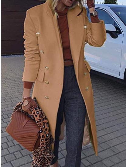 WW | Women's Coat with Crossover Closure
