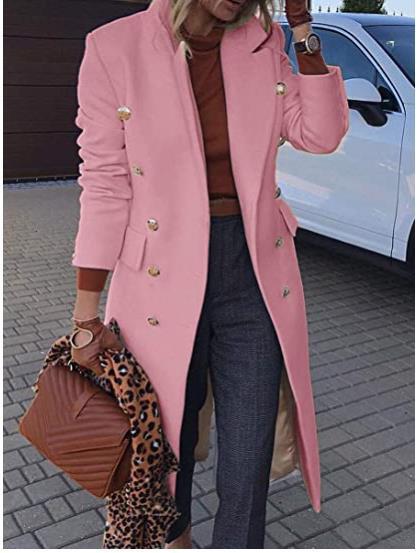 WW | Women's Coat with Crossover Closure