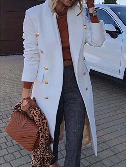 WW | Women's Coat with Crossover Closure