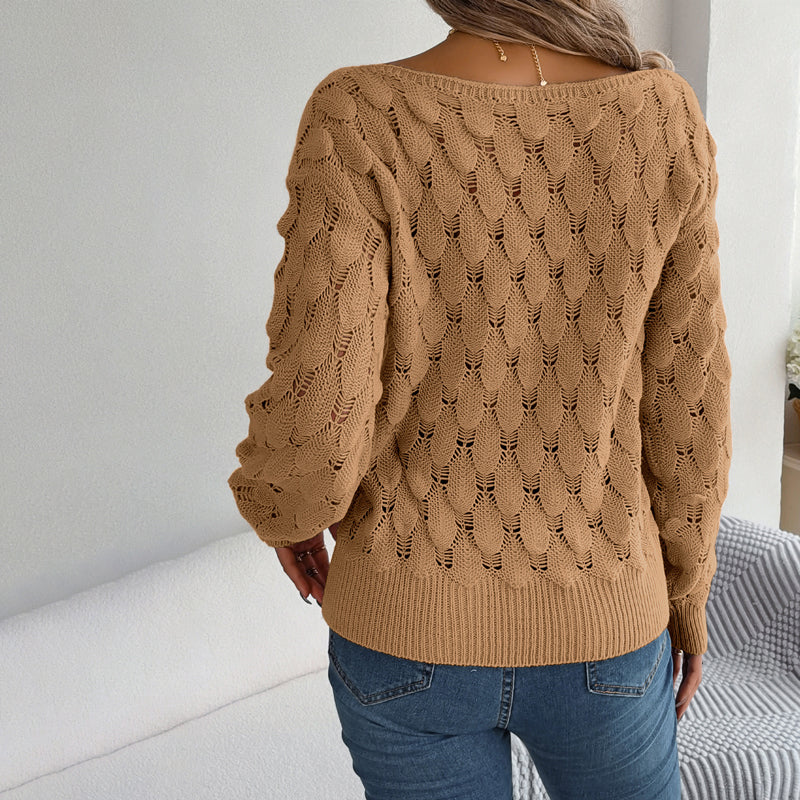 WW | High-Neck Sweater with Elegant Design