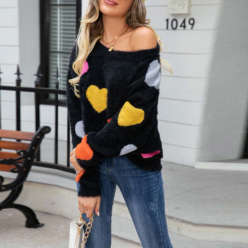 WW | Muster Strickpullover