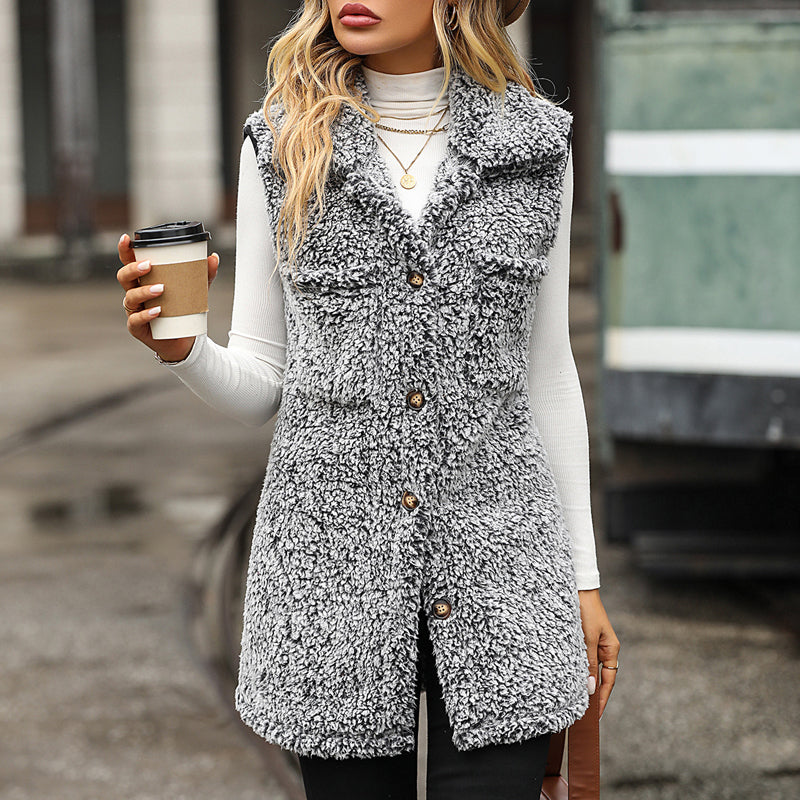 WW | Gilet Lässiger Fleece